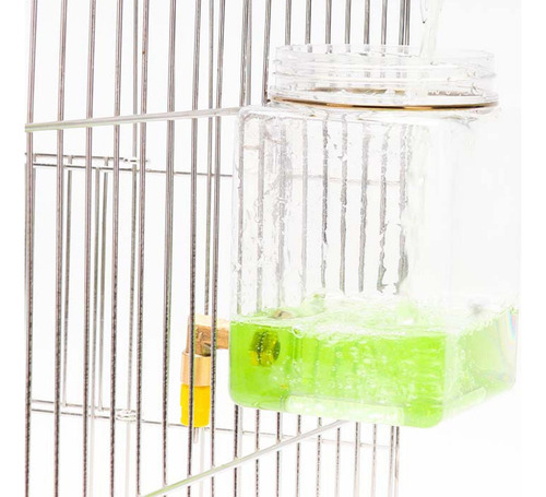 De Agua Para Pájaros Dispensador De Agua Transparente De Gra