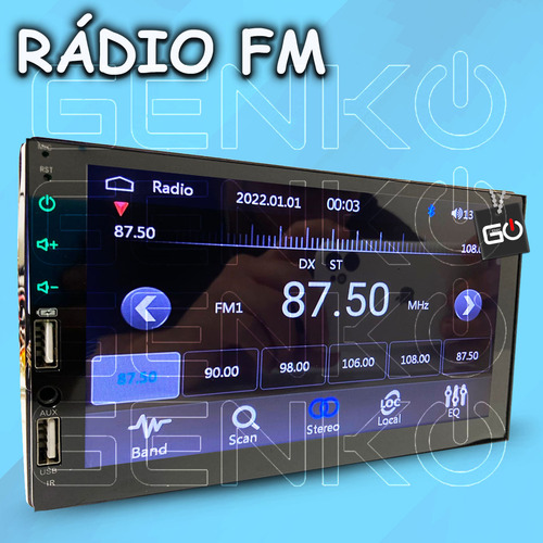 Multimidia Mp5 Uno Vivace Way Carplay Android Auto Via Cabo