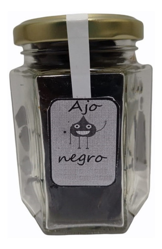 Ajo Negro Artesanal Pack 3 Frascos De 100 Gramos