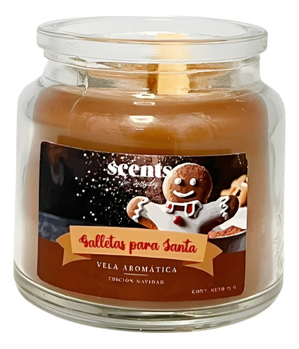 Vela Aromática Fragancias De Navidad 85g Scents For Everyday