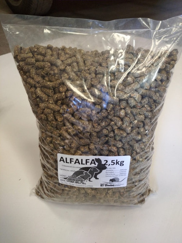  Alfalfa En Pellets Colonia El Ombú X 2,5 Kg