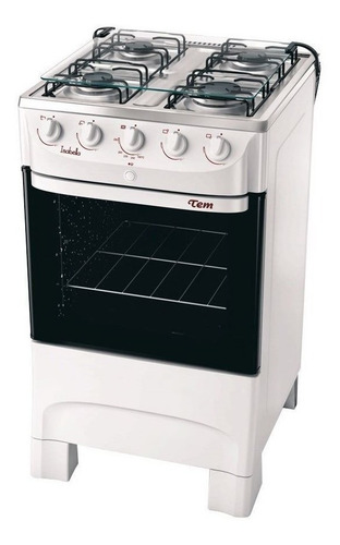 Cocina Tem Isabella Blanca 4 H Encendido Autolimpiante Pcm