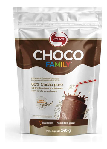 Choco Family Pouch 240g - Vitafor