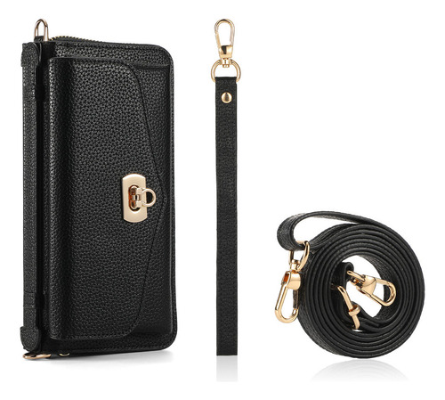 Funda Tipo Cartera Con Forma De Bandolera Desmontable For