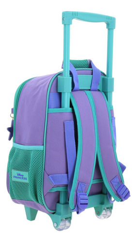 Mochila Chica Chenson Ruedas Kinder Princesas Ariel Deeper