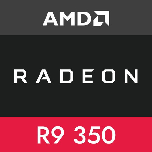Imagen 3 de 3 de Tarjeta De Video Hp Amd R9 350 2gb Gddr5 128bits Dvi Dp Oem
