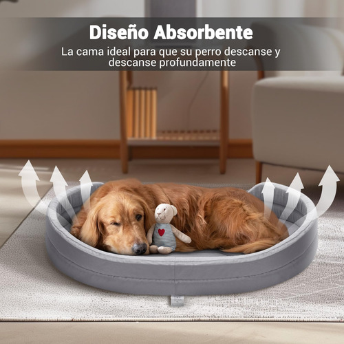Cama Para Perro Grande Y Mediano, Cama De Perro Lavable Y