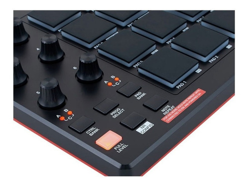 Imagem 6 de 9 de Controlador Midi Usb Dj Mpd218 Akai 16 Pads Retroiluminados