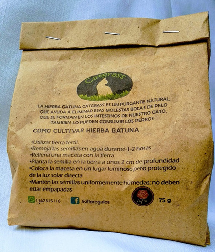 20 Semillas Hierba Gatera Pasto De Gato Digestiva, Isiflor