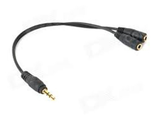 Adaptador Splitter Audio Mini Plug 3,5 2 Auricular Parlantes