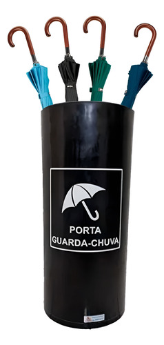 Porta Guarda-chuva Balde P/ Estabelecimentos E Condomínios