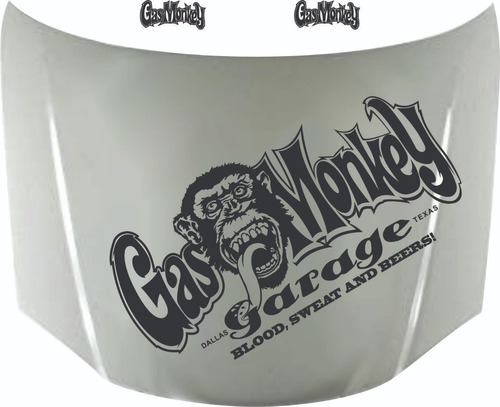 Calcos Gas Monkey Garage + Regalo !! Graficastuning 00106