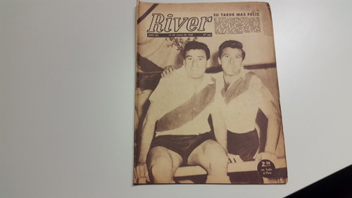 Revista River N° 660 18/7/1957 Pipo Rossi