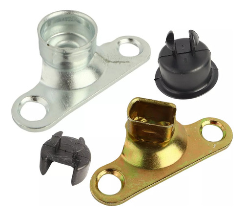 Kit Dobradiça Da Tampa Caçamba F250 1999 A 2011 Com Buchas