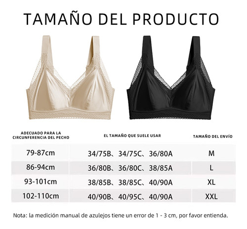 2 Brasier Push Up Sin Varilla Bralette Mujer Ropa Interior