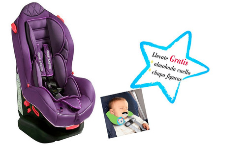 Silla Para Carro Bebes,niños Grupo 1,2 + Obsequio-vacaciones