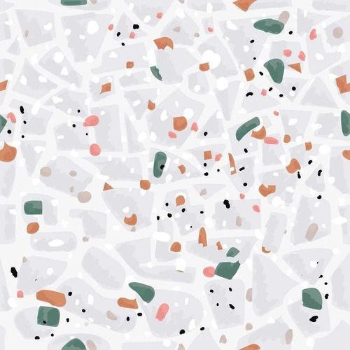 Imagem 2 de 5 de Papel De Parede Adesivo Granilite Cinza E Colorido N07127 0,