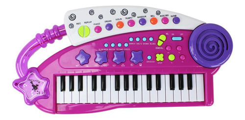 Brinquedo Teclado Musical Single Star - Bbr Toys