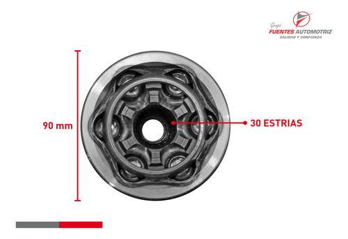 Kit 2 Junta Espiga Lado Rueda Para Vw Jetta A6 2.5 2011 2012