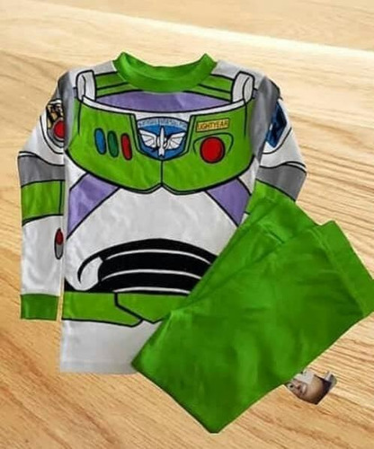 Pijama Para Niños Toy Story Buzz Lightyear Importada Talla 5