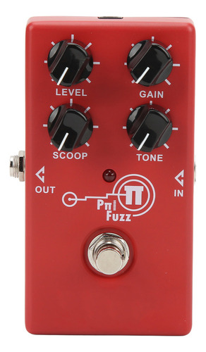 Efecto Monobloque De Distorsión: Pedal Fuzz Gain Scoop Tone