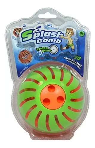 Juego De Agua Bomba De Tiempo Splash 50 Bombitas Juguete