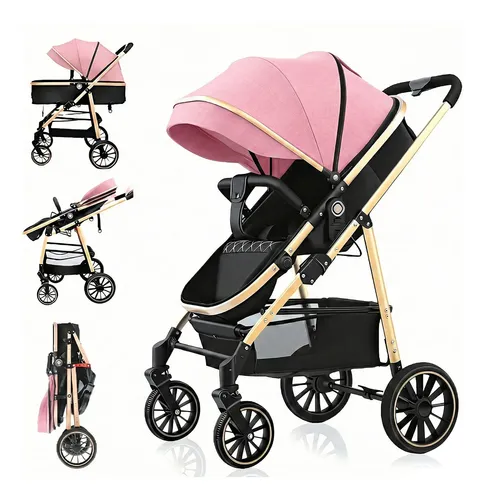 Carrinho Bebê Conforto Reversível Passeio Modo Berço Travel