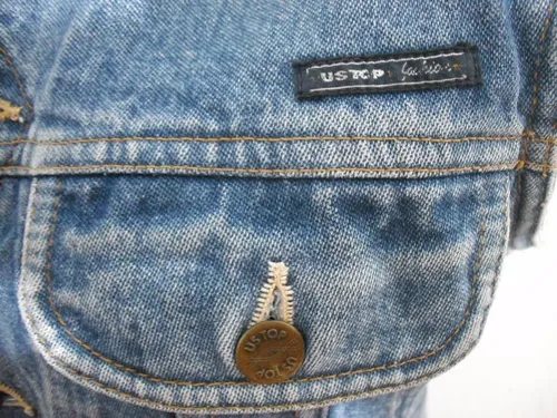 Colete Jeans Ustop Antigo Tam M Usado Bom Estado MercadoLivre