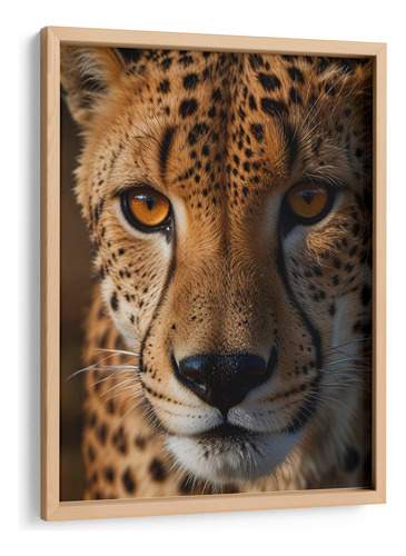 Cuadro Enmarcado Pino Guepardo 45x60, Infiniity Art