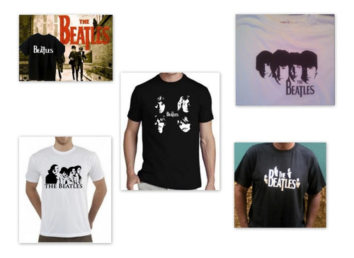Franelas Estampadas The Beatles