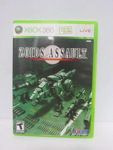 Jogo Zoids Assault Xbox 360 Original Midia Fisica Raro (Usado)