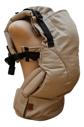 Mochila Evolutiva Canguru Ergonômico Bebê | Colo De Urso Palha
