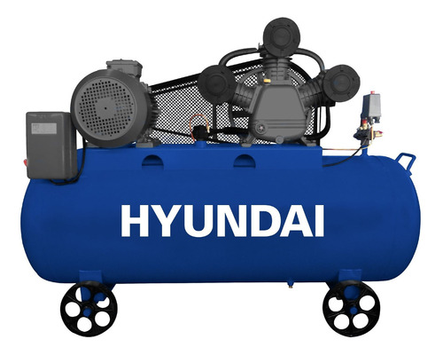 Compresor Hyundai Hyc350c 350lts 7.5hp Trif.220v- Ynter Indu