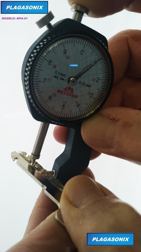Imagen 4 de 10 de Calibre Comparador Llaves Para Cerrajeros Mpa-01 Premium