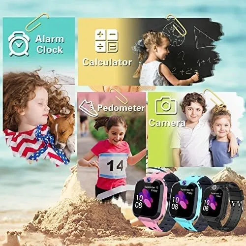 Reloj Inteligente P ni os Iniupo Con Juegos rosa Env o gratis