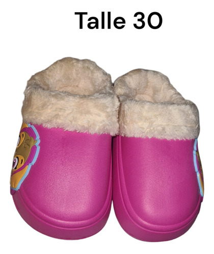 Pantufla Gomon De Peluche Con Diseño