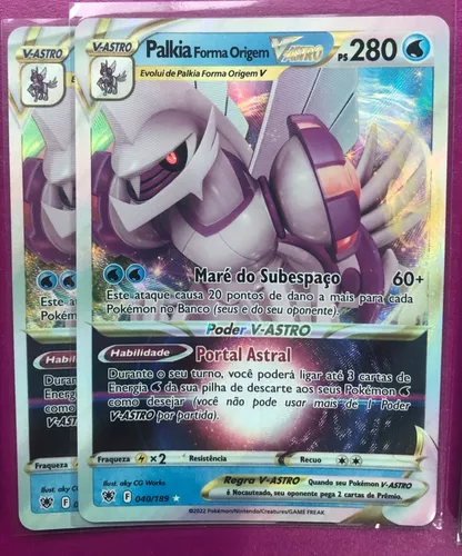 2x Palkia Forma Origem V Astro (040/189) Pokémon Tcg