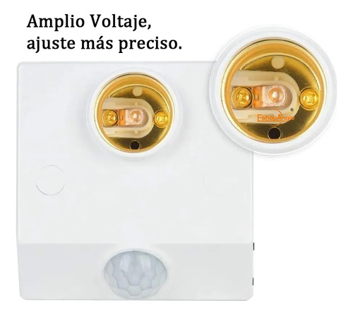 Soquete Sensor Movimiento Ampolletas E27 220v