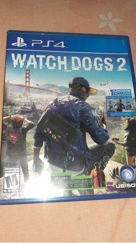 Juego Ps4 Wacht Dogs 2 Usado