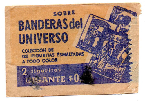 Sobre De Figuritas Banderas Del Universo (vacio)