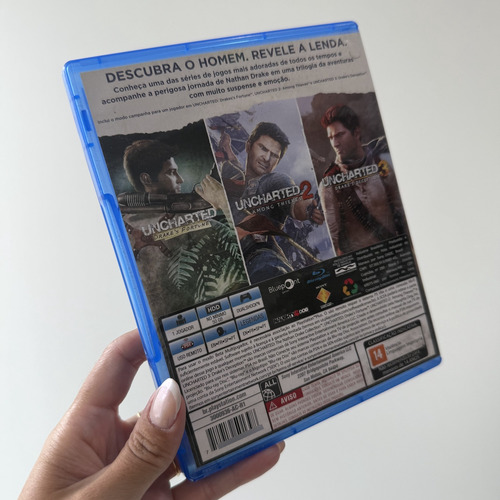 Uncharted The Nathan Drake Collection Ps4 Semi Novo (Recondicionado)