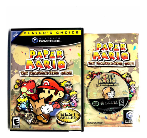 Paper Mario Thousand-year Door - Original Nintendo Gamecube