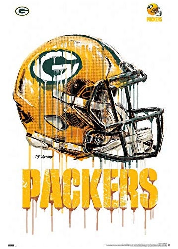 Trends International Nfl Green Bay Packers - Drip Helmet 20