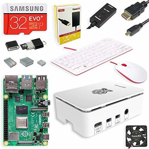 Canakit Raspberry Pi 4 Complete Desktop Starter Kit (8gb Ram