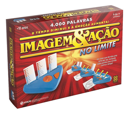 Imagem 1 de 2 de Jogo de mesa Imagem & ação No limite Grow 2222
