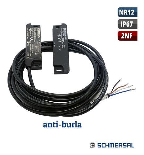 Sensor Magnético 2nf Segurança Nr12 A Prova D´agua Ip67