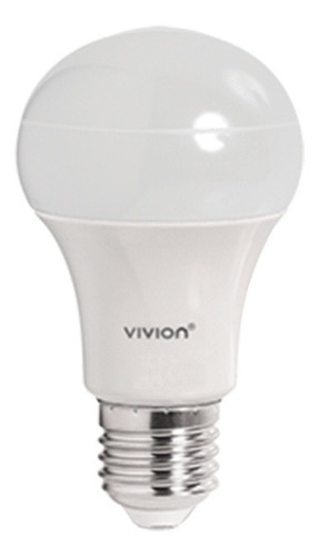 Bombita Lamparita Led Bulbo Vivion  15w  Luz Cálida Fama