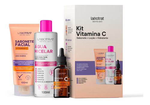 Kit Facial Vitamina C Labotrat - 3 Itens