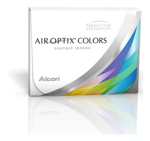 Freshlook Air Optix Lente Contacto Color +liquido 60 Estuche