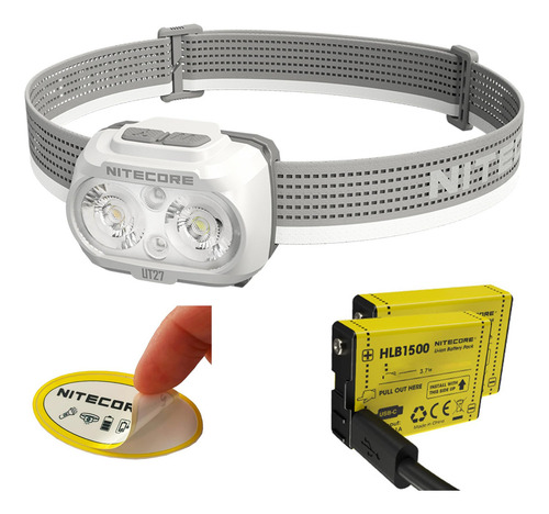 Nitecore Ut27 Pro 800 Lúmenes, Blanco, Recargable Con Usb-c